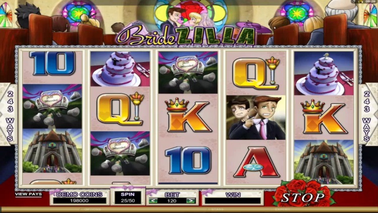 Игровой автомат «BrideZilla» в казино Адмирал