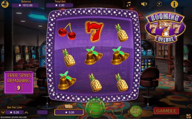 Игровой автомат «Booming Seven Deluxe» в онлайн казино