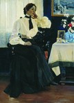 Портрет Е.П. Нестеровой - жены художника
