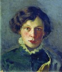 Портрет М.И. Нестеровой - первой жены художника