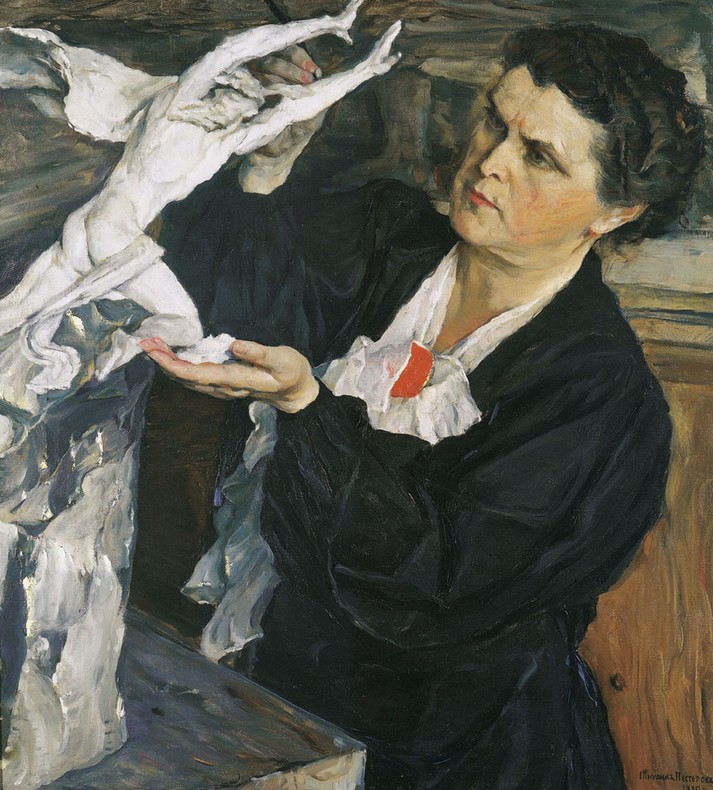 Портрет скульптора В.И. Мухиной, 1940