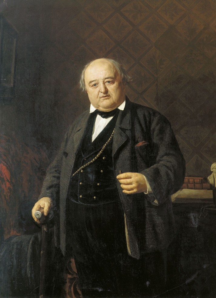 Портрет М.С. Щепкина, 1862