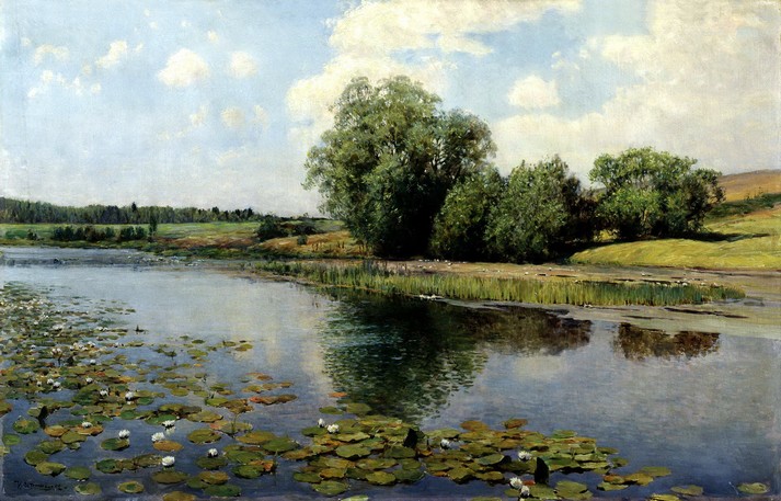 Речка в полдень, 1892