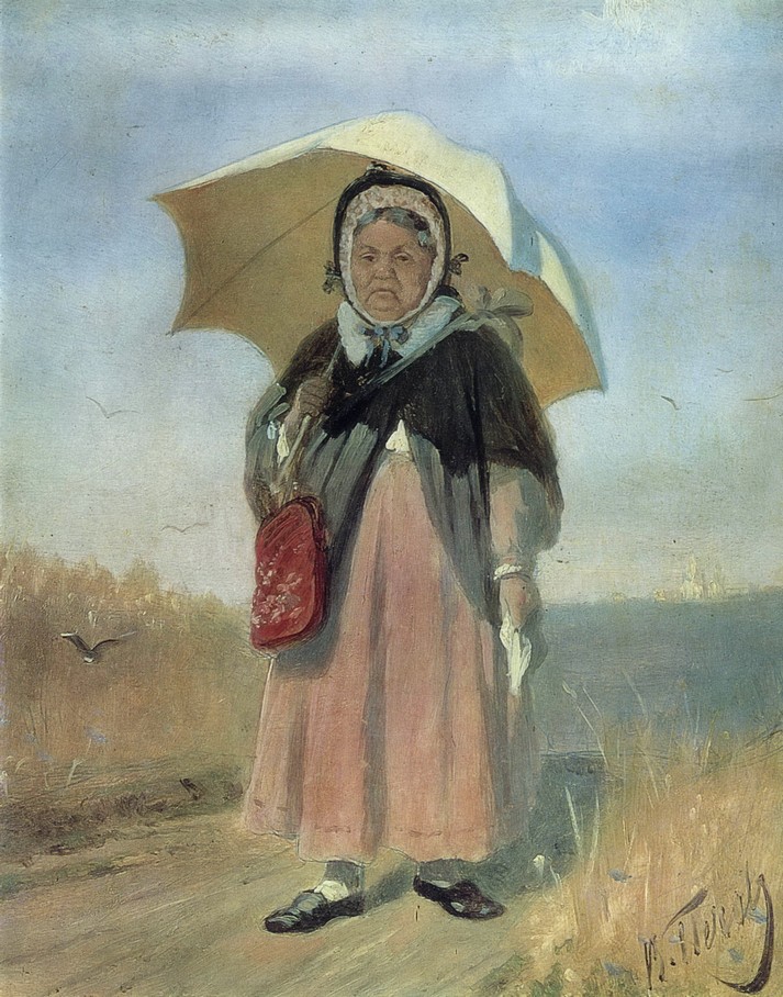 К Троице-Сергию, 1870