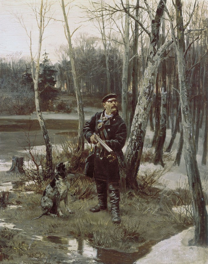 На тяге, 1881
