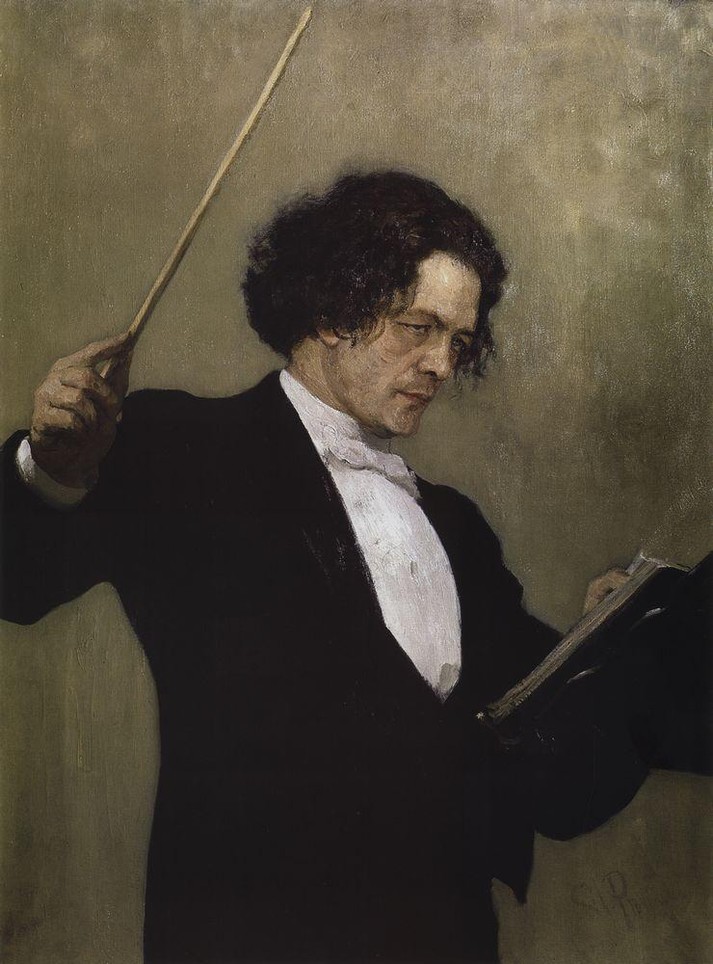 Портрет композитора А.Г. Рубинштейна, 1887