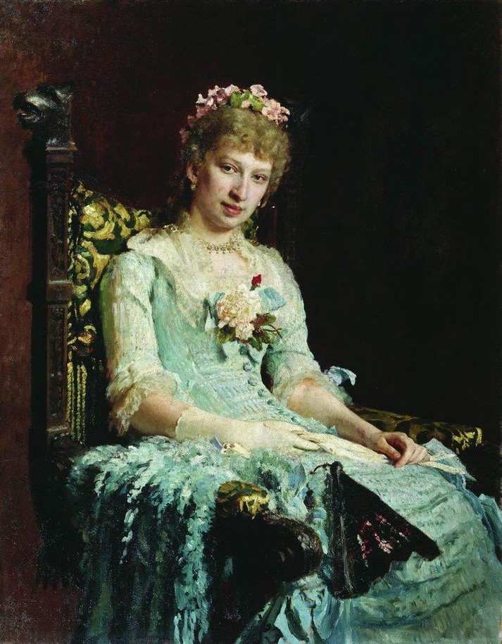 Женский портрет (Е. Д. Боткина), 1881