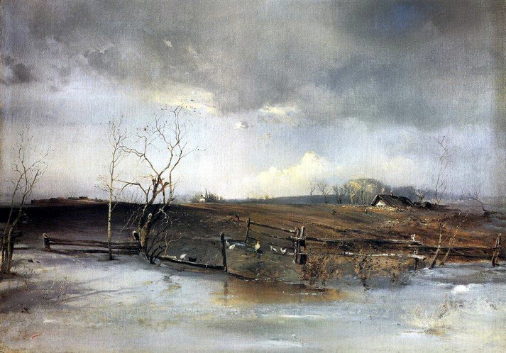 Весна, Огороды, 1893