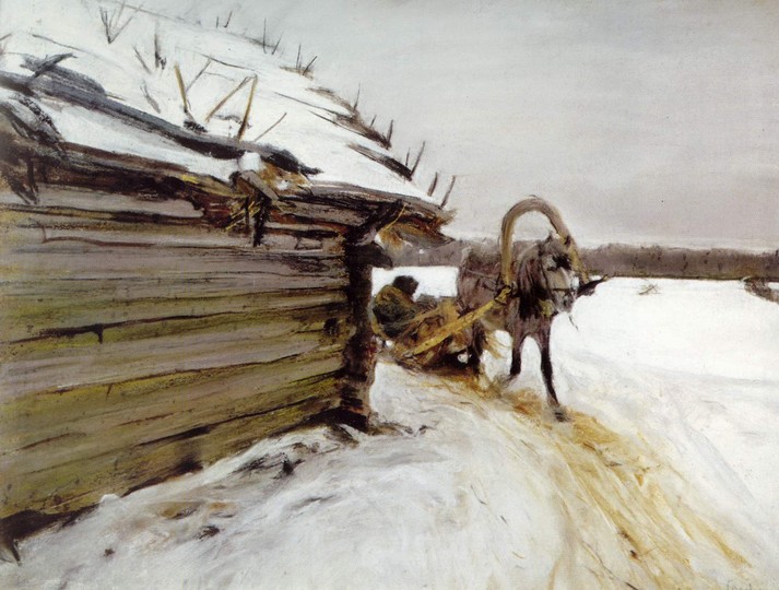 Зимой, 1898