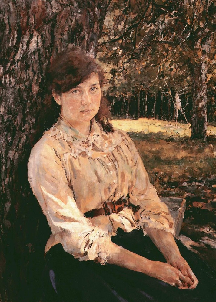 Девушка освещенная солнцем, 1888
