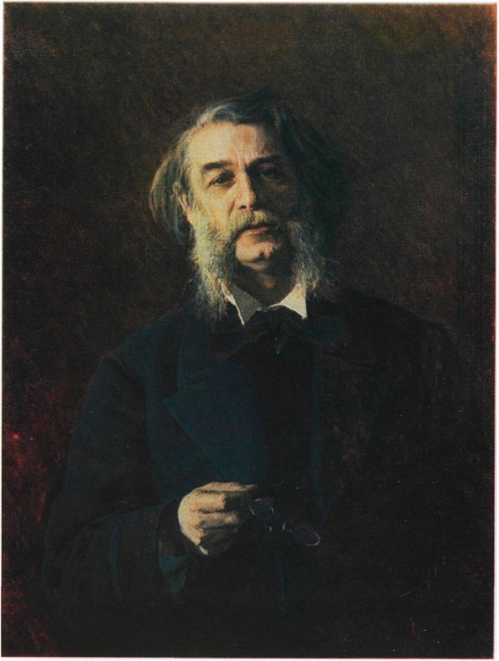13. Портрет писателя Д.В. Григоровича. 1876