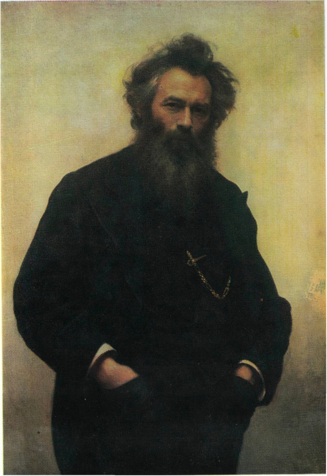 20. Портрет художника И.И. Шишкина. 1880