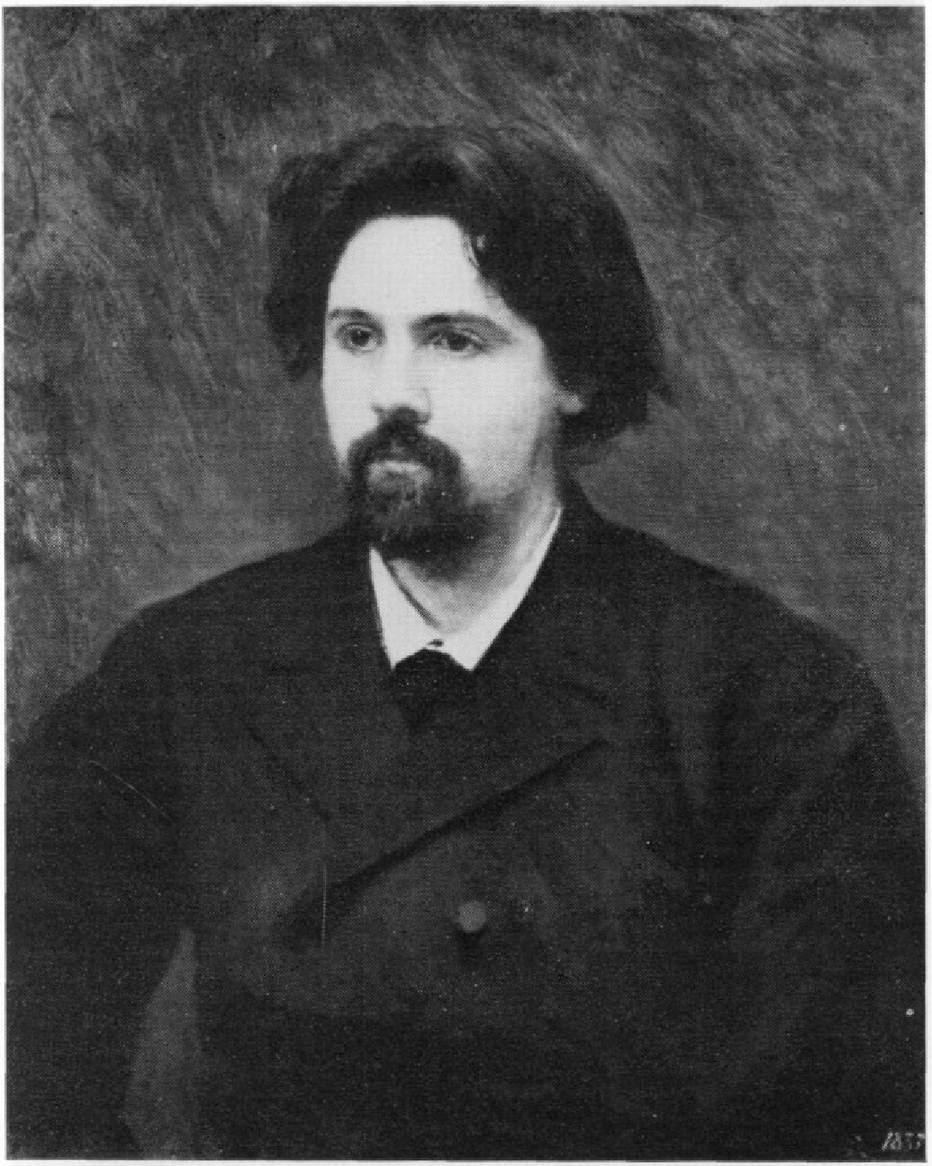 26. Портрет худоокпика В.И. Сурикова. 1887