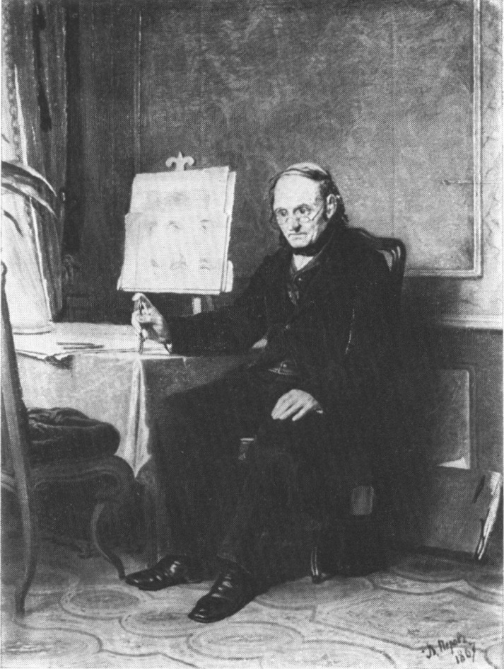 Учитель рисования. 1857