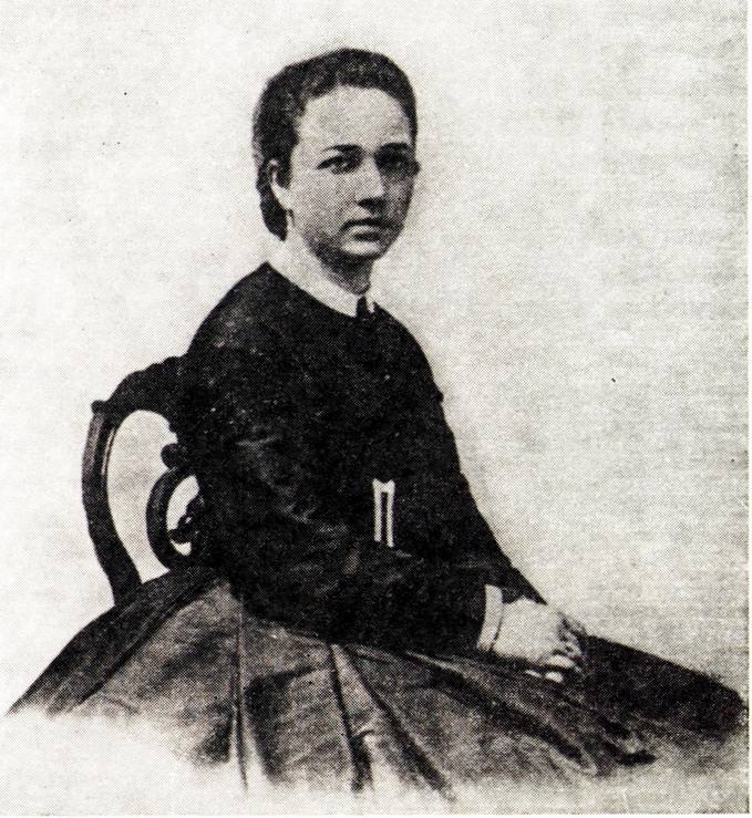 Вера Николаевна Мамонтова. Фотография. 1864
