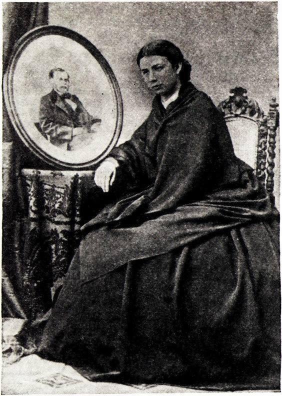 Елизавета Ивановна Мамонтова. Фотография. 1864
