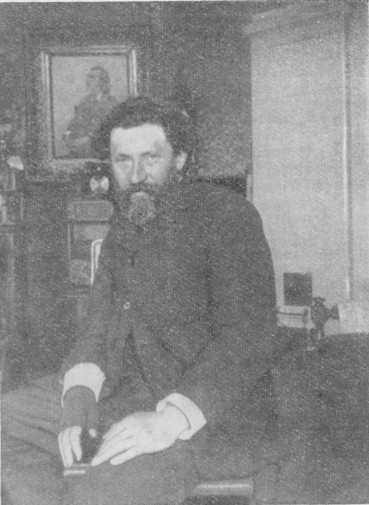 И.Е. Репин. фотография, конец 1890-х гг. Публикуется впервые