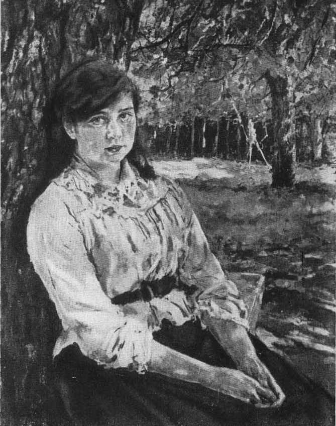 Девушка, освещенная солнцем». 1888