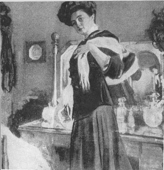 Портрет Г.Л. Гиршман. 1907