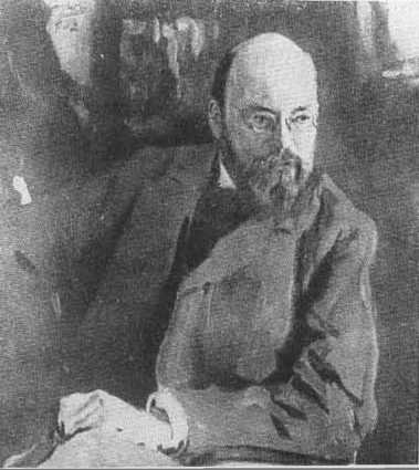 Портрет И.С. Остроухова. 1902