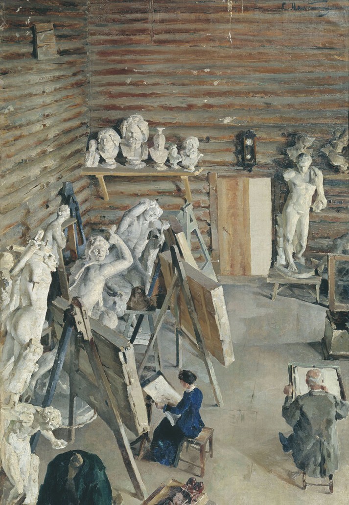 Скульптурная мастерская, 1903